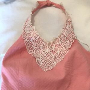 Lilly Pulitzer Halter Top Sz 2